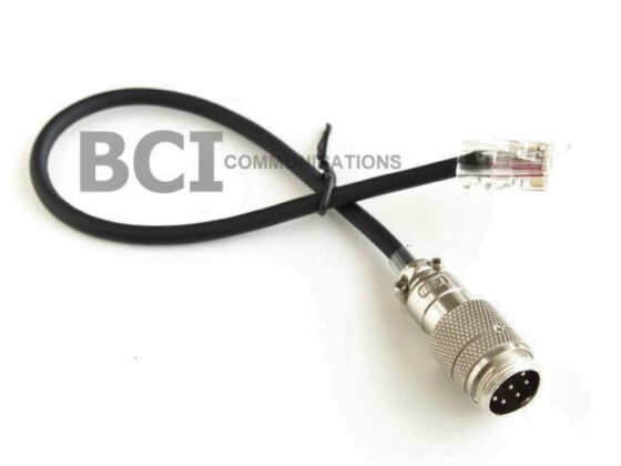 <b>ICOM OPC-589 </b><br>Microfoon Adapter <br> RJ-45 > 8Pin rond