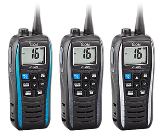 <b>ICOM IC-M25EURO-2025 <br> Met nieuwe VDES kanalen! </b><br>VHF Handmarifoon