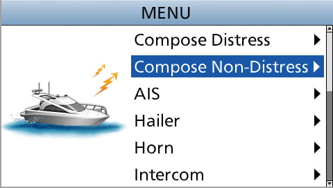 <b>ICOM IC-M605EURO </b> <br> Met nieuwe 2025 VDES kanalen!</b> Luxe VHF marifoon met o.a. ingebouwde GPS en AIS - Afbeelding 3