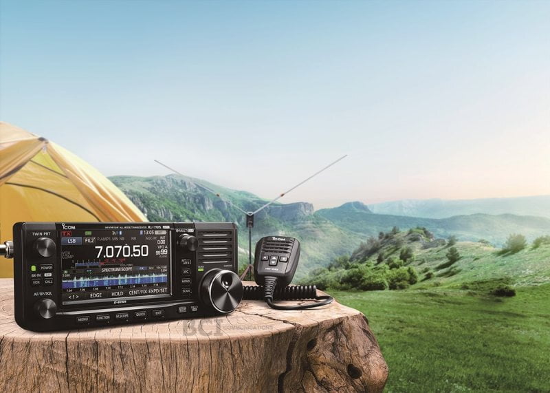 ICOM IC-705 Met BP-307! HF, 50, 144 & 430MHz AANBIEDING!! - Afbeelding 4