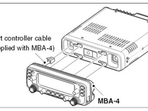 <b> ICOM MBA-4</b> <br>Front bracket voor IC-2730<br>