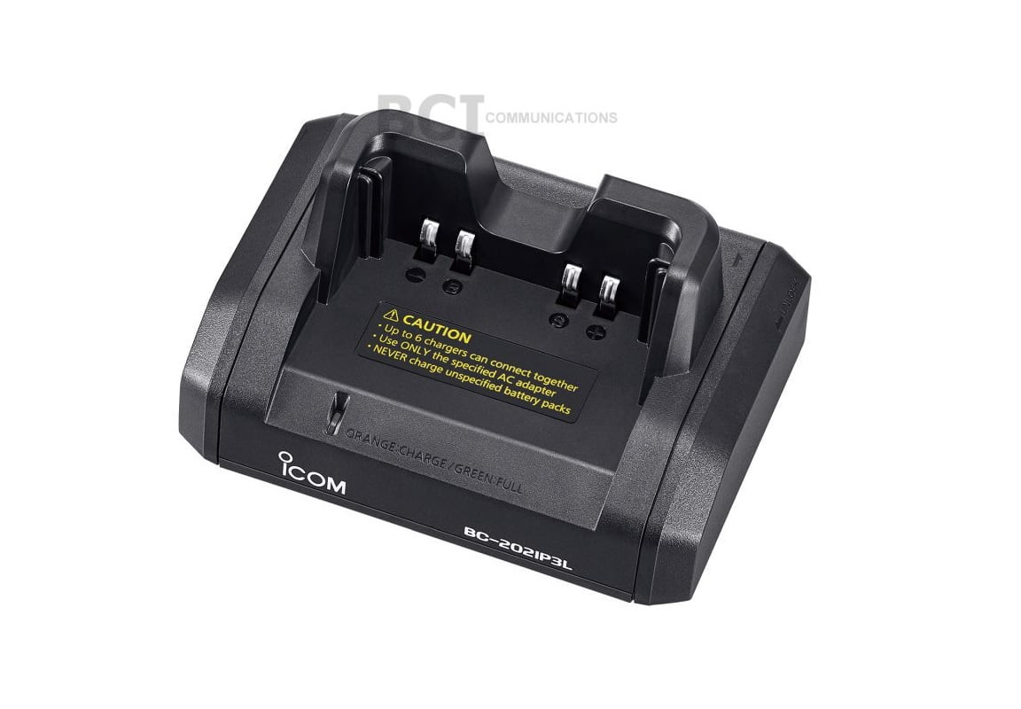 <b>ICOM BC-202IP3L </b> <br>Bureau-snellader <br> <b> Ook geschikt voor <br> BP-307 </b>