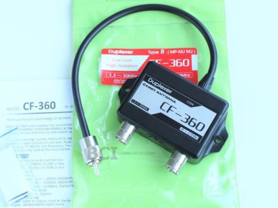 <b>COMET CF-360B PL</b> <br> Diplex-Filter <br> 1,3-30 & 49-470MHz <br>