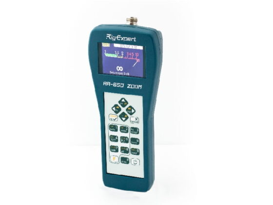 <b>RigExpert AA-650 ZOOM Bluetooth</b><br> Antenne Analyzer <br><b>100 kHz tot 650 MHz</b>