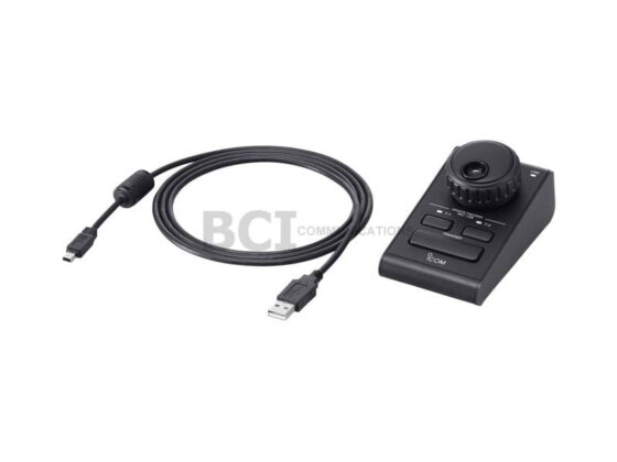 <b>ICOM RC-28</b> <br>Remote VFO / P.T.T. knop <br><b>t.b.v. afstand besturing</b>