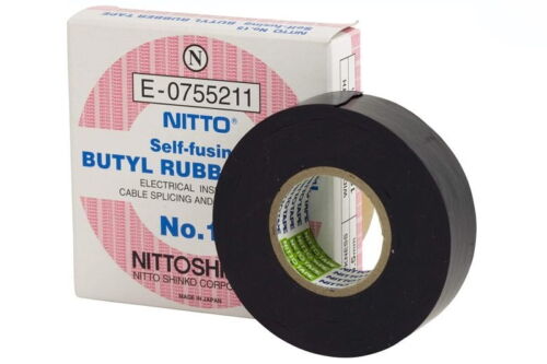 <b>Nitto® <br> Zelf-vulkaniserende Tape </b> <br> 19mm / Lengte: 10 Meter <br> <b> Bij uitstek de beste! </b>