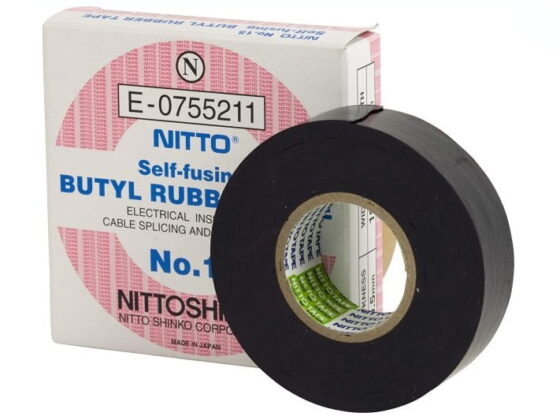 <b>Nitto® <br> Zelf-vulkaniserende Tape </b> <br> 19mm / Lengte: 10 Meter <br> <b> Bij uitstek de beste! </b>