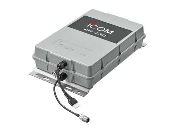 <b>ICOM AH-730 </b> <br> End-Fed tuner <br> <b> 1,8 tot 54MHz <br> Geschikt voor Digi-modes! </b>