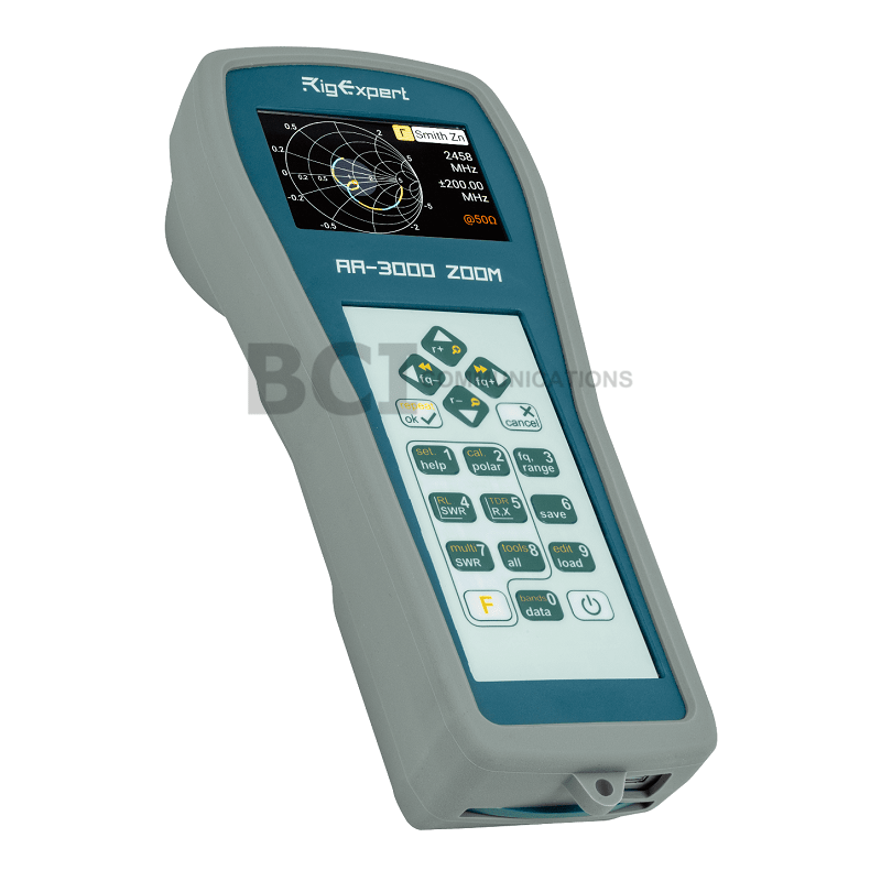 <b>RigExpert AA-3000 ZOOM Bluetooth</b><br> Antenne Analyzer <br><b>100 kHz tot 3000 MHz</b> - Afbeelding 6