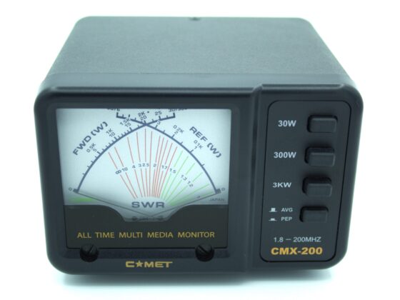 <b>COMET CMX-200 </b> <br> 1,8 tot 200MHz 3kW Kruisnaald Meter <br>