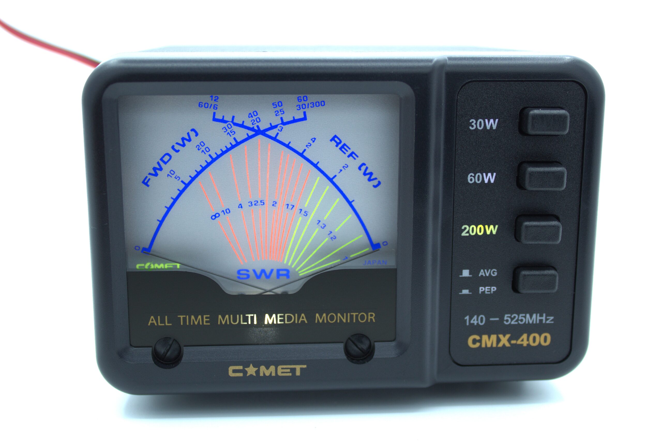 <b>COMET CMX-400 </b> <br> 140 tot 525MHz 200 Watt Kruisnaald Meter <br>