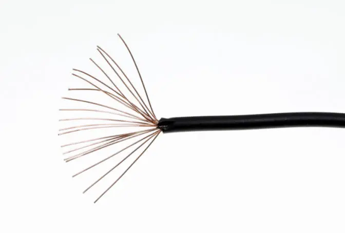 <b>Antenne Litze </b><br>Vol Koper 3,1mm<br>Uv-Bestendig Zwart