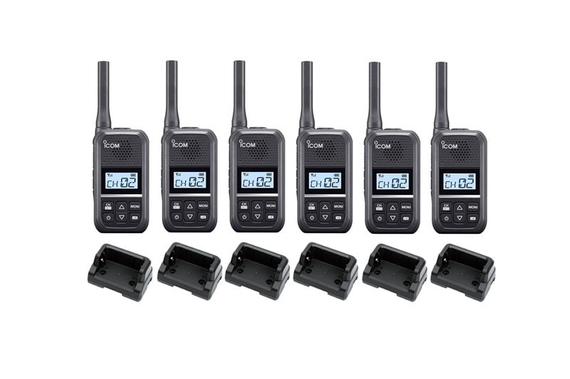 <b>ICOM IC-U20SR 6-Pack </b> <br> PMR Portofoon voor Horeca en Retail <br> <b>De beste kwaliteit!</b>