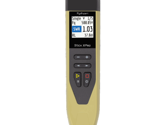 <b>RigExpert Stick X-PRO BlueTooth®</b><br> Antenne Analyzer <br><b>0,1 tot 1000 MHz</b>