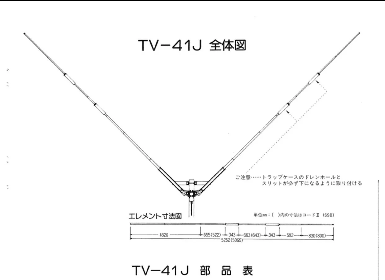 <b>NAGARA TV-41J</b> <br> Rotary Dipole <br><b>7 / 14 / 21 & 28MHz</b> - Afbeelding 5