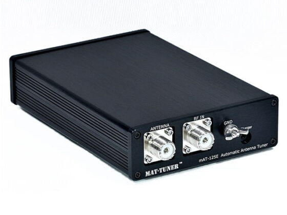 <b>MAT-TUNER mAT-125 </b> <br> Universele Coax en langdraad tuner <br> <b>1,6 tot 54MHz </b>