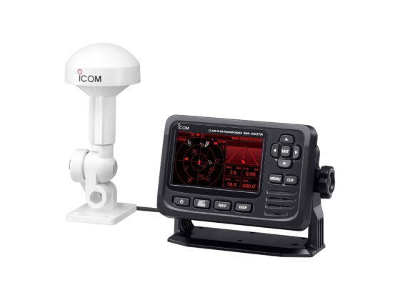 <b>ICOM IC-MA510TR </b> <br> Klasse B AIS Transponder <br> <b> IPX7 Waterdicht </b>