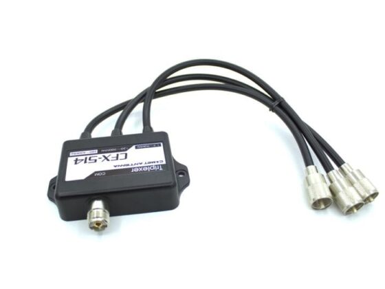 <b>COMET CFX-514</b> <br> Triplex-Filter <br> PL 1,3 - 90MHz / PL 144MHz / PL 430MHz