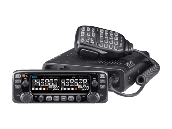<b>ICOM IC-2730E-BLACK</b> <br> 144 & 430 MHZ <br> Dualband FM Transceiver <b>NIEUW! Op voorraad! </b>