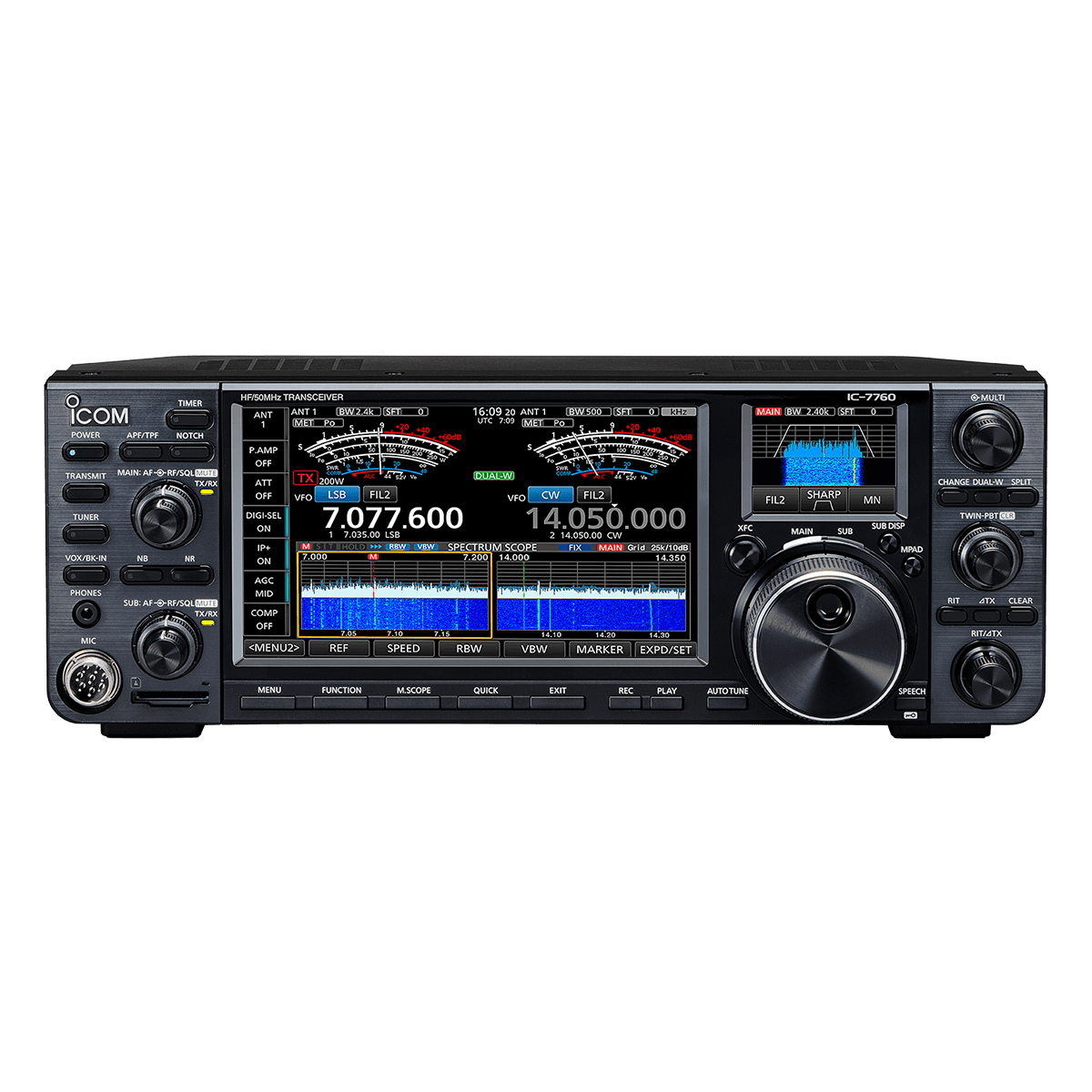 ICOM IC-7760 HF & 50MHz All-Mode 1x getest!! - Afbeelding 3