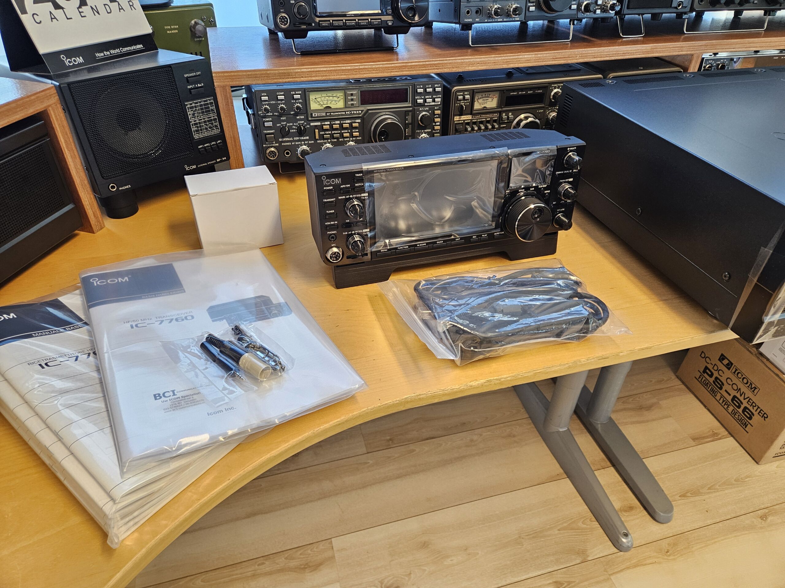 ICOM IC-7760 HF & 50MHz All-Mode 1x getest!!