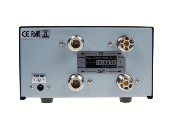 K-PO DG-503MAX Digitale Power/SWR Meter 1,8 tot 525MHz 200 Watt
