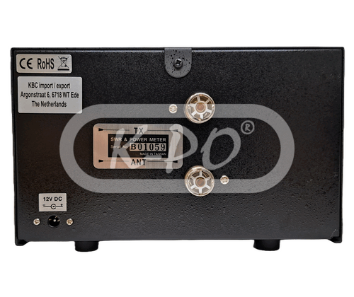 K-PO TX-102-SO Power/SWR Kruisnaaldmeter <br> 1,6 > 200MHz 200 Watt